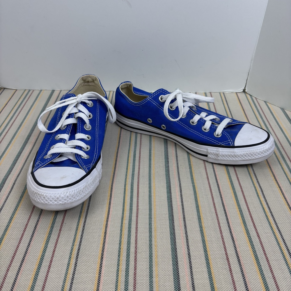 Converse Chuck Taylor All Star Shoes Mens Size 6.5 Blue Low Top Canvas 159545F